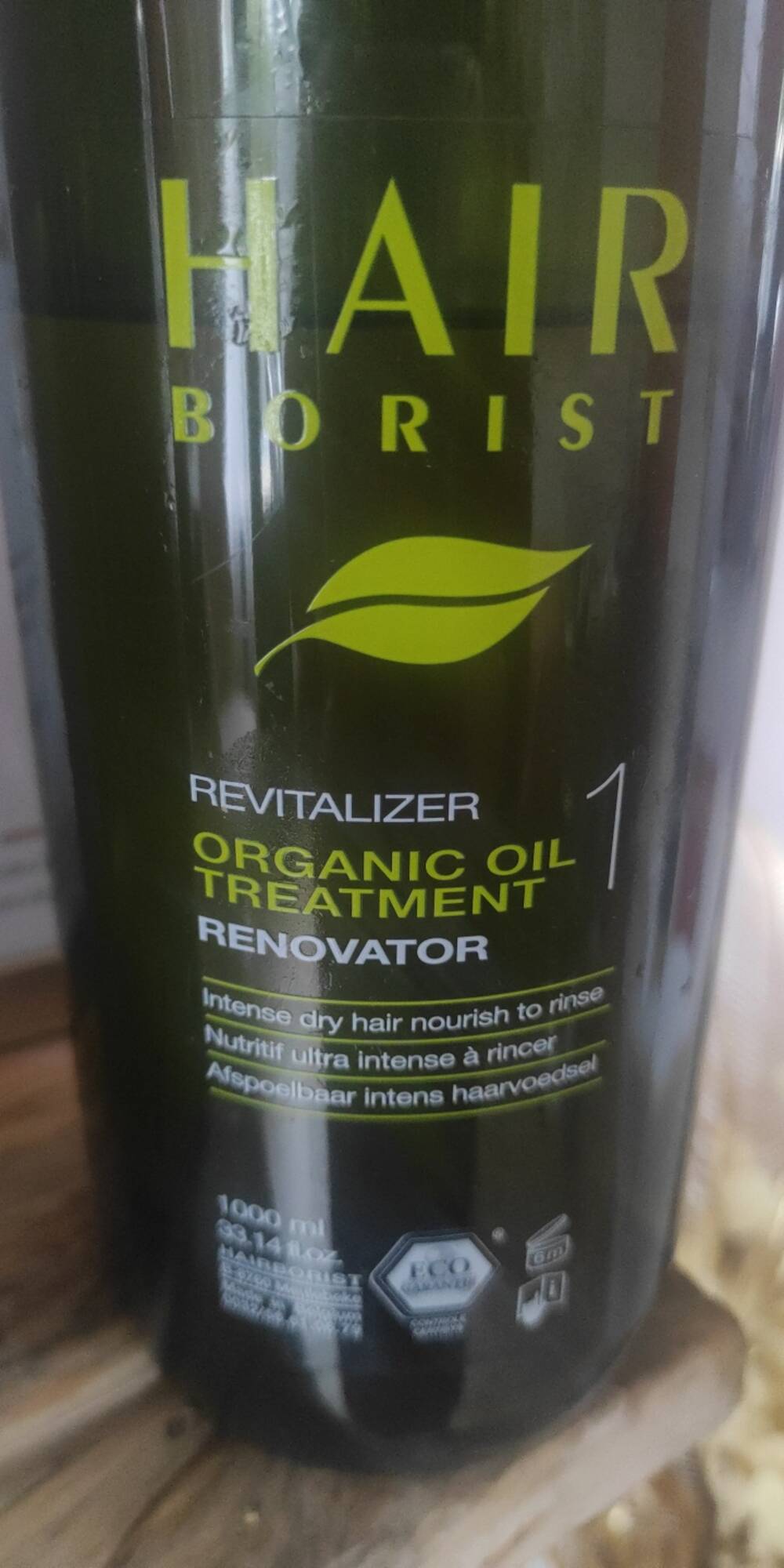 HAIR BORIST - Renovator - Revitalizer organic oil 1