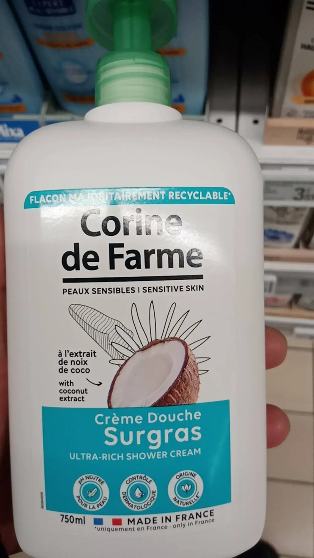 CORINE DE FARME - Crème douche surgras