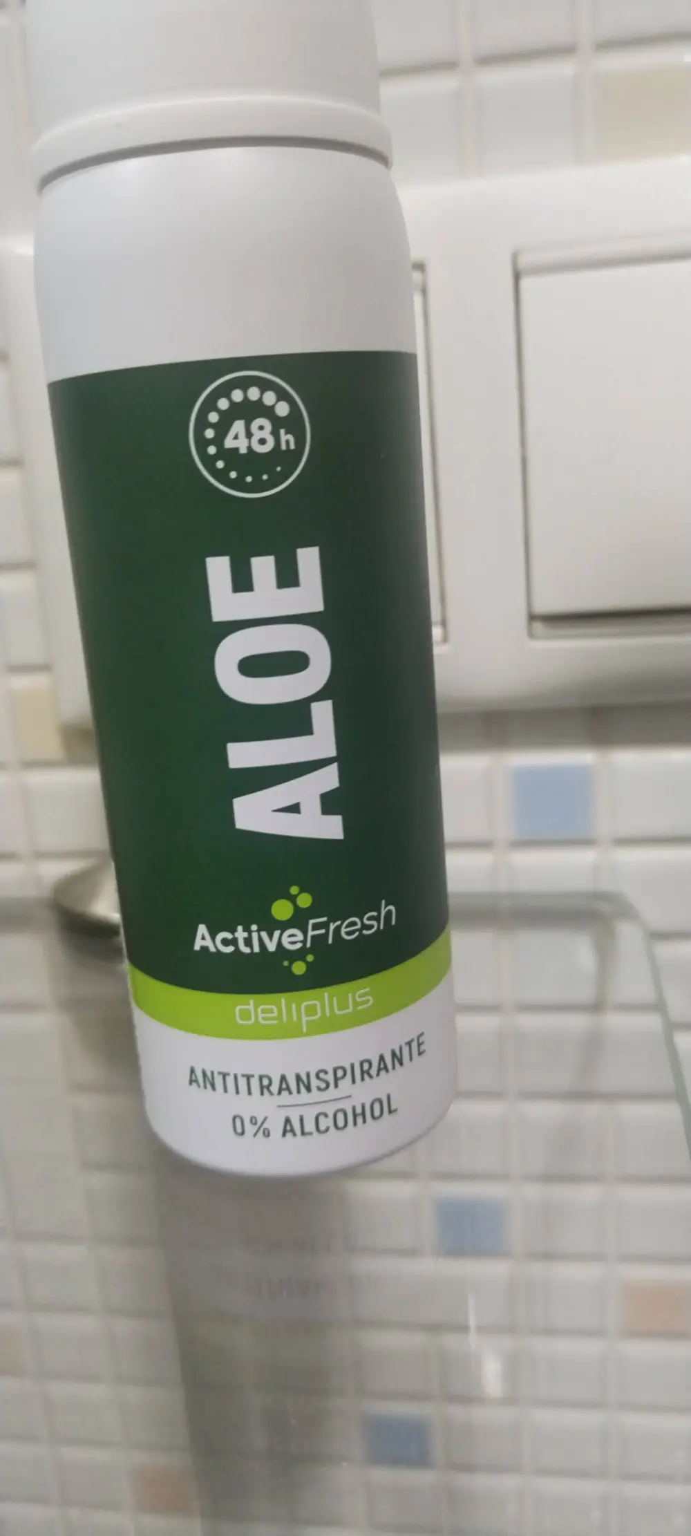 DELIPLUS - Active fresh - Antitranspirante aloe 48h