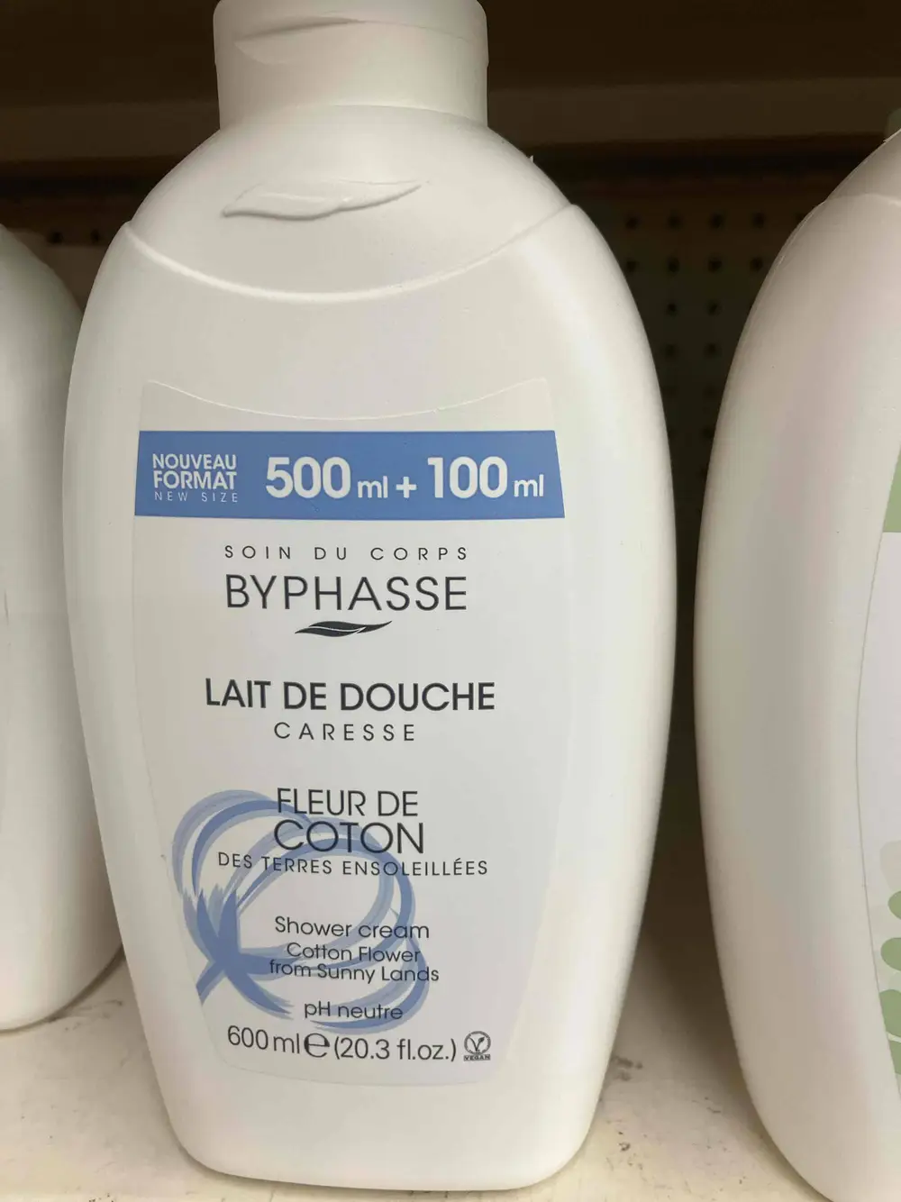 BYPHASSE - Fleur de coton - Lait de douche caresse