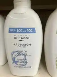 BYPHASSE - Fleur de coton - Lait de douche caresse