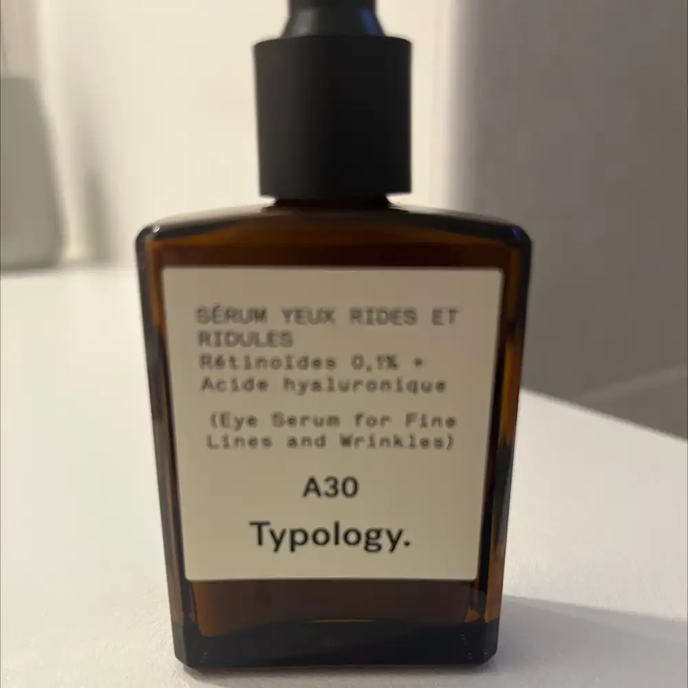 TIPOLOGY. - A30 - Sérum yeux rides et ridules