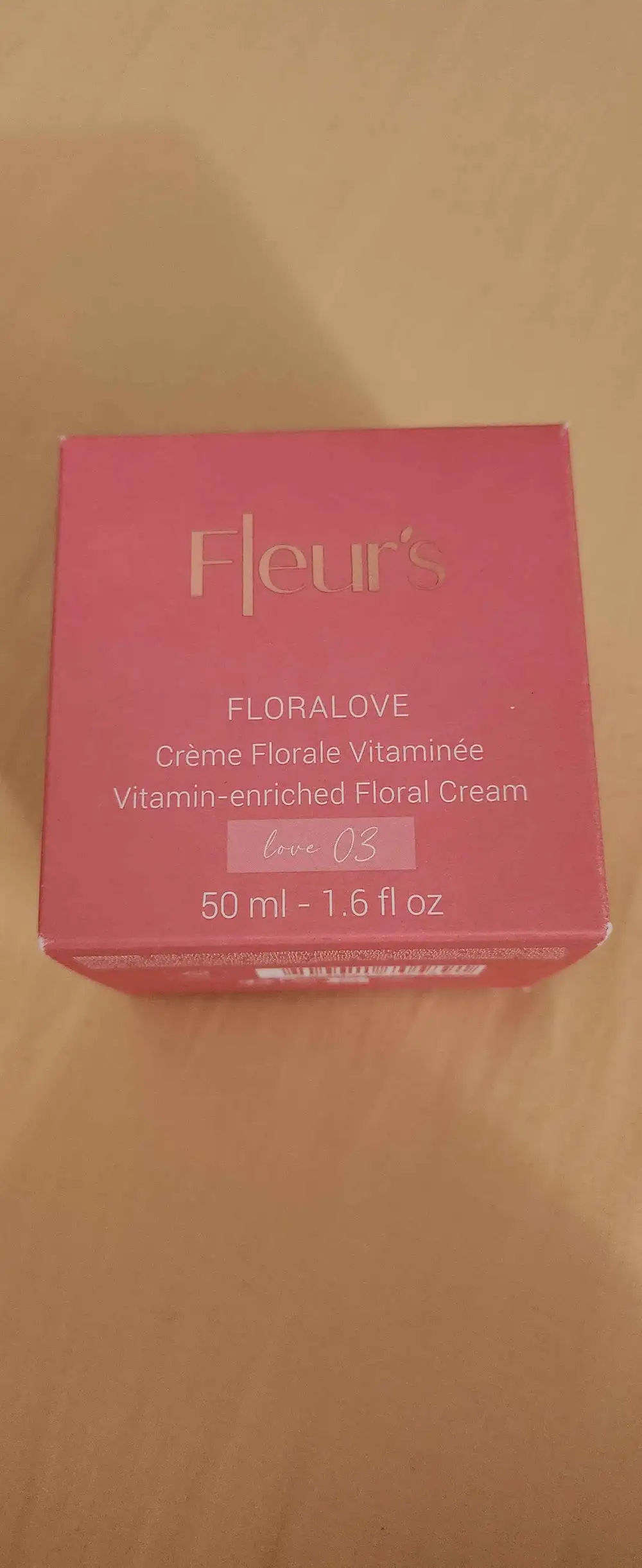 FLEUR'S - Floralove - Crème florale vitaminée