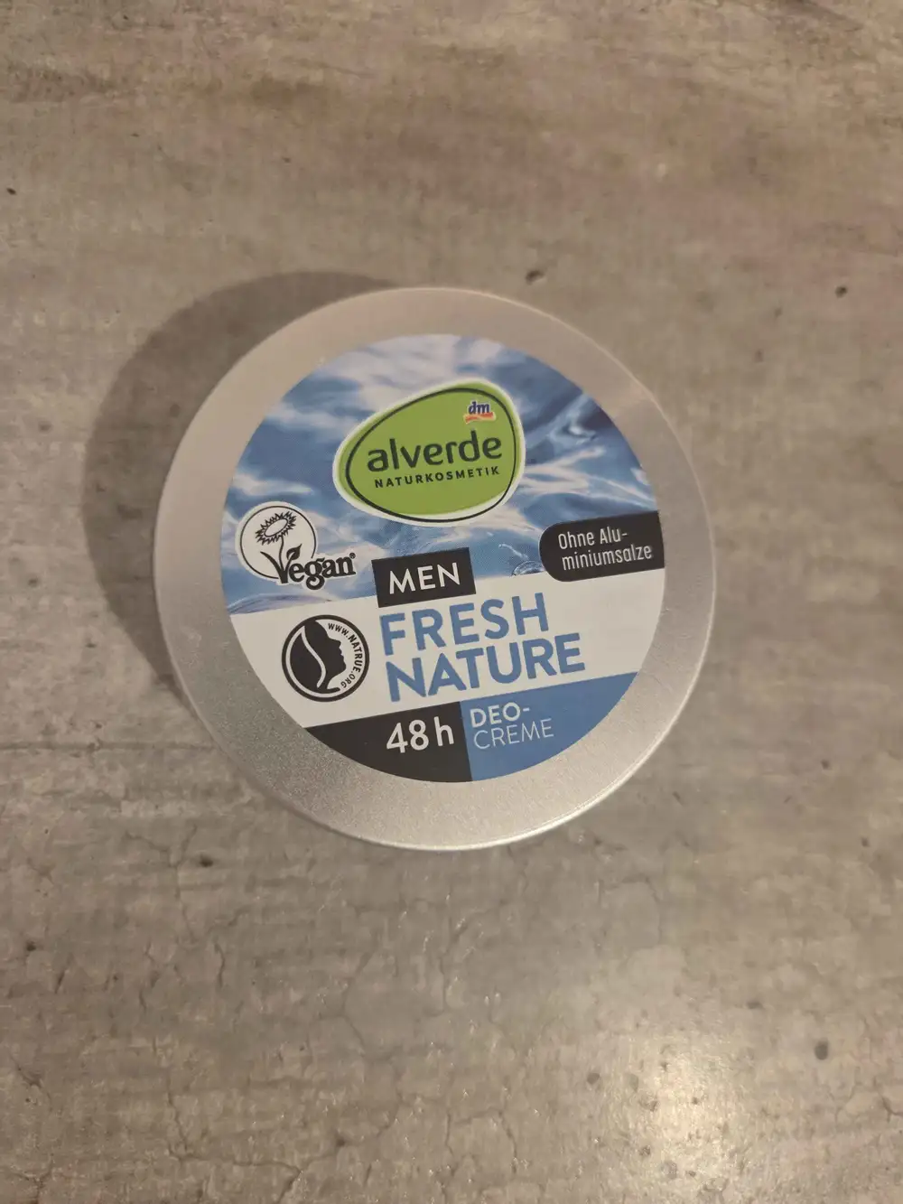 ALVERDE - Men fresh nature - 48h Deo-creme