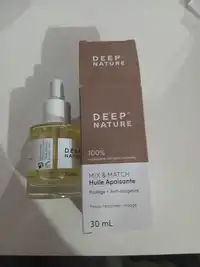 DEEP NATURE - Mix & match - Huile apaisante