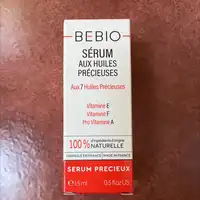 BEBIO - Sérum aux 7 huiles précieuses 