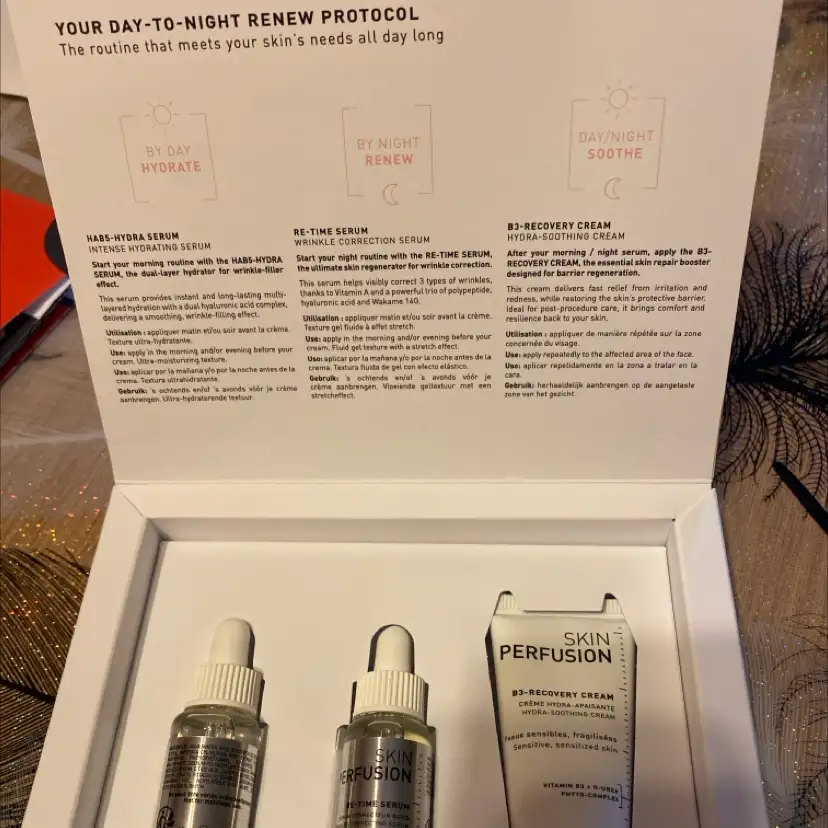 LABORATOIRES FILLMED - Skin perfusion - Protocole de régénération jour & nuit