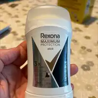 REXONA - Invisible - Maximum protection stick deodorant 96h
