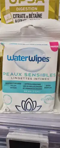 WATERWIPES - Lingettes intimes peaux sensibles