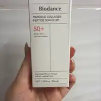 BIODANCE - Invisible collagen peptide sun fluid SPF50+