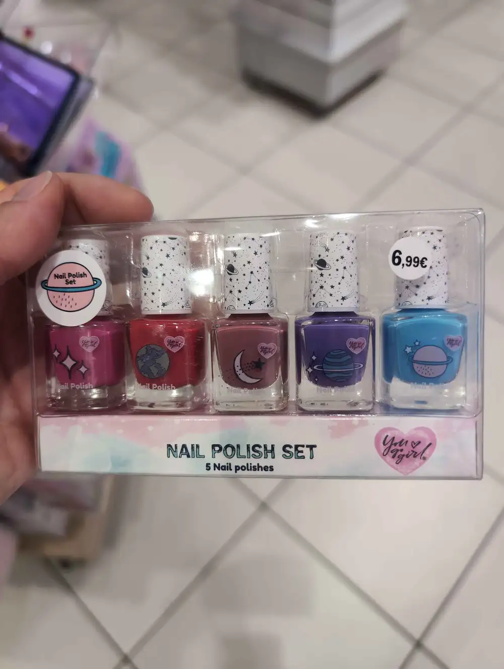 YOU GO GIRL - Nail polish set 