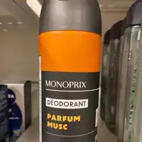 MONOPRIX - Déodorant parfum musc