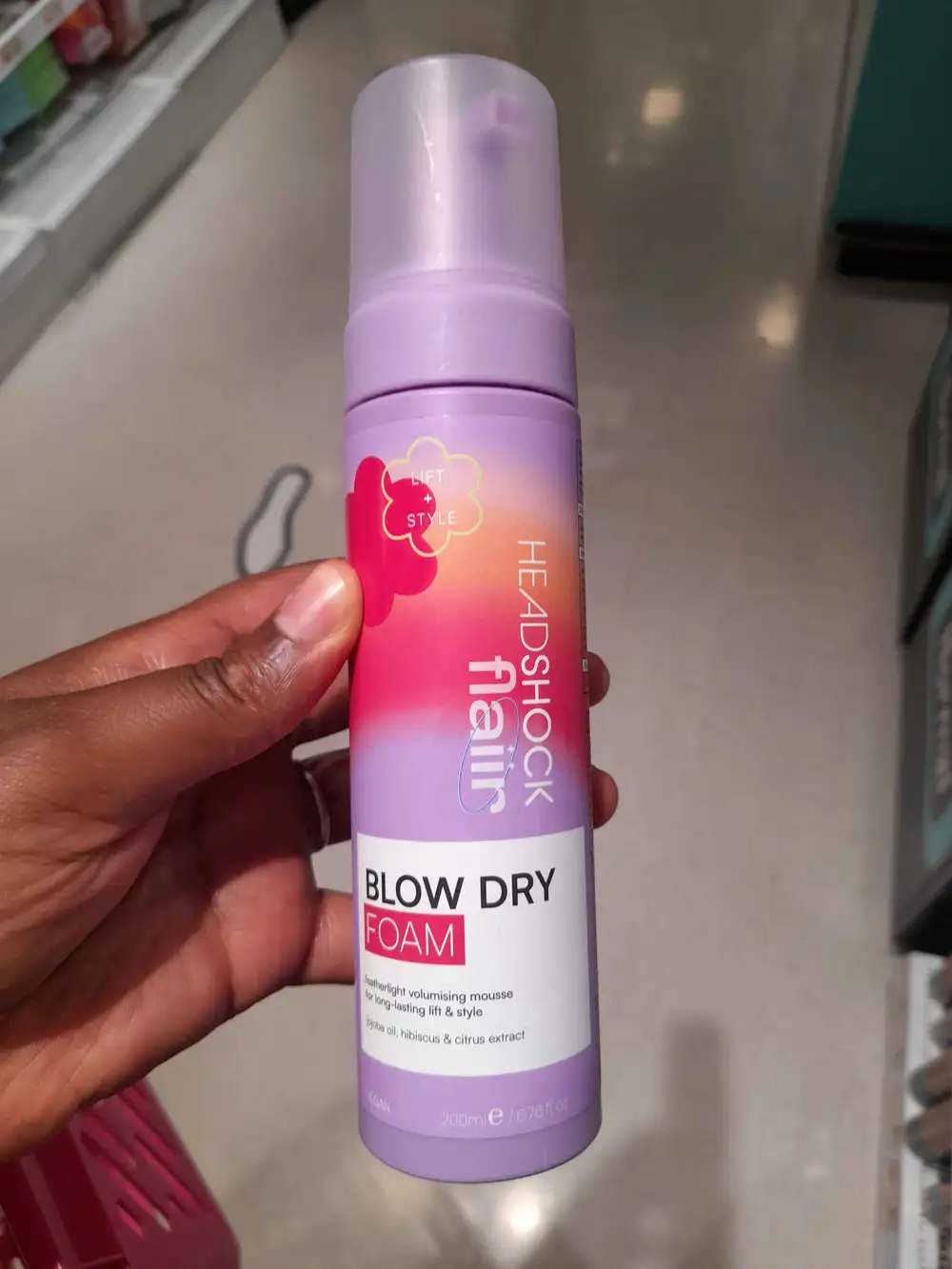 HEADSHOCK FLAIIR - Blow dry foam