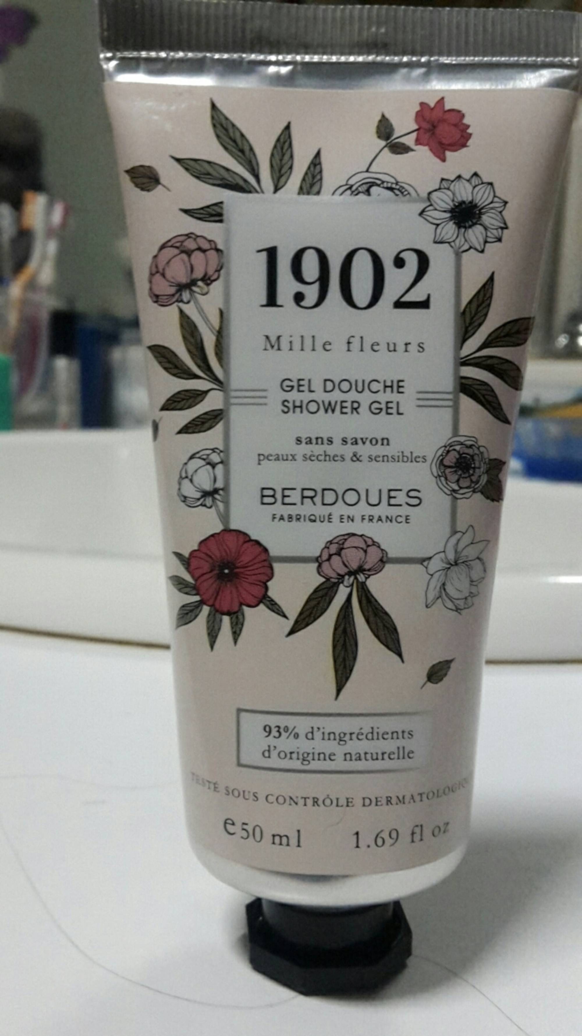 BERDOUES - 1902 mille fleurs - Gel douche