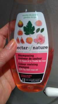 LES COSMÉTIQUES DESIGN PARIS - Nectar of nature - Shampooing raviveur de couleur figue et huile de rose