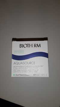 BIOTHERM - Aquasource - Gel réimprégnant hydratation profonde 24h