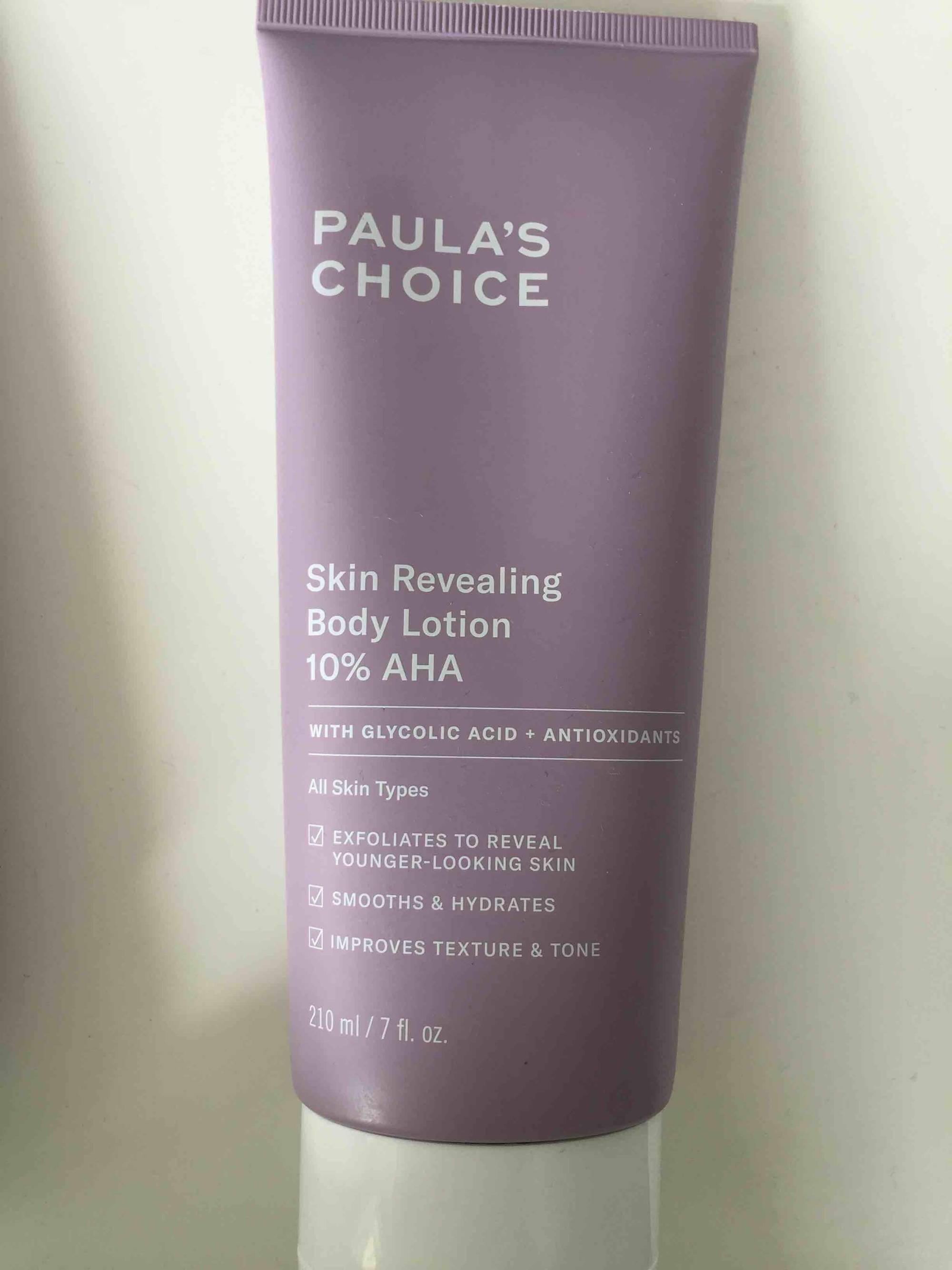 PAULA'S CHOICE - Skin revealing - Body lotion 10% AHA