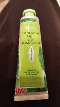 L'OCCITANE EN PROVENCE - Verveine - Crème mains légère