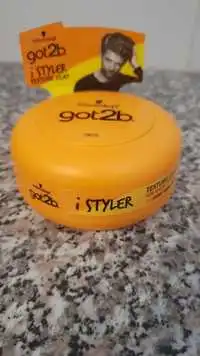 SCHWARZKOPF - Got2b Styler - Texture clay