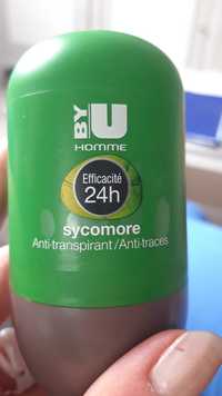 BY U - Homme - Sycomore anti-transpirant 24h