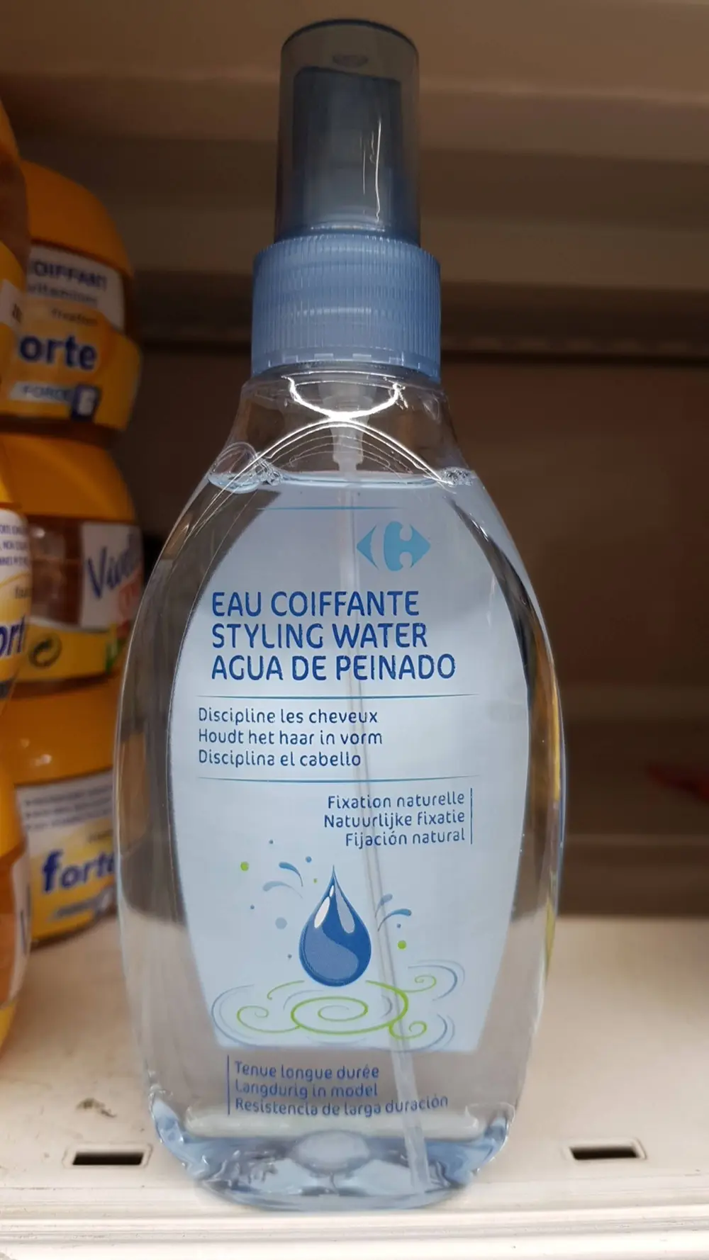 CARREFOUR - Eau coiffante