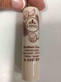 LAINO - Senteur coco - Soin des lèvres pailleté