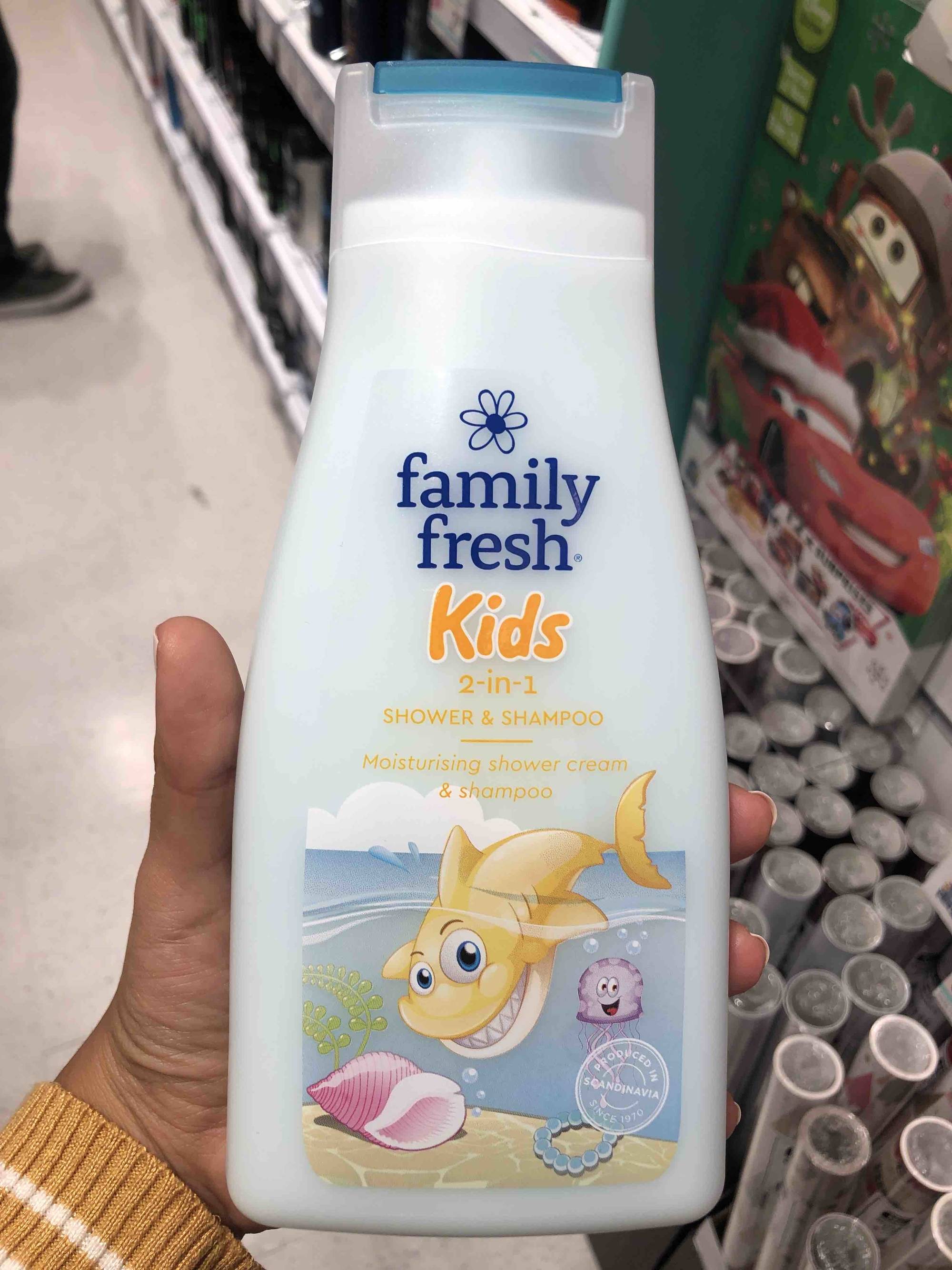 FAMILY FRESH - Kids - 2 in 1 Shower & shampoo 