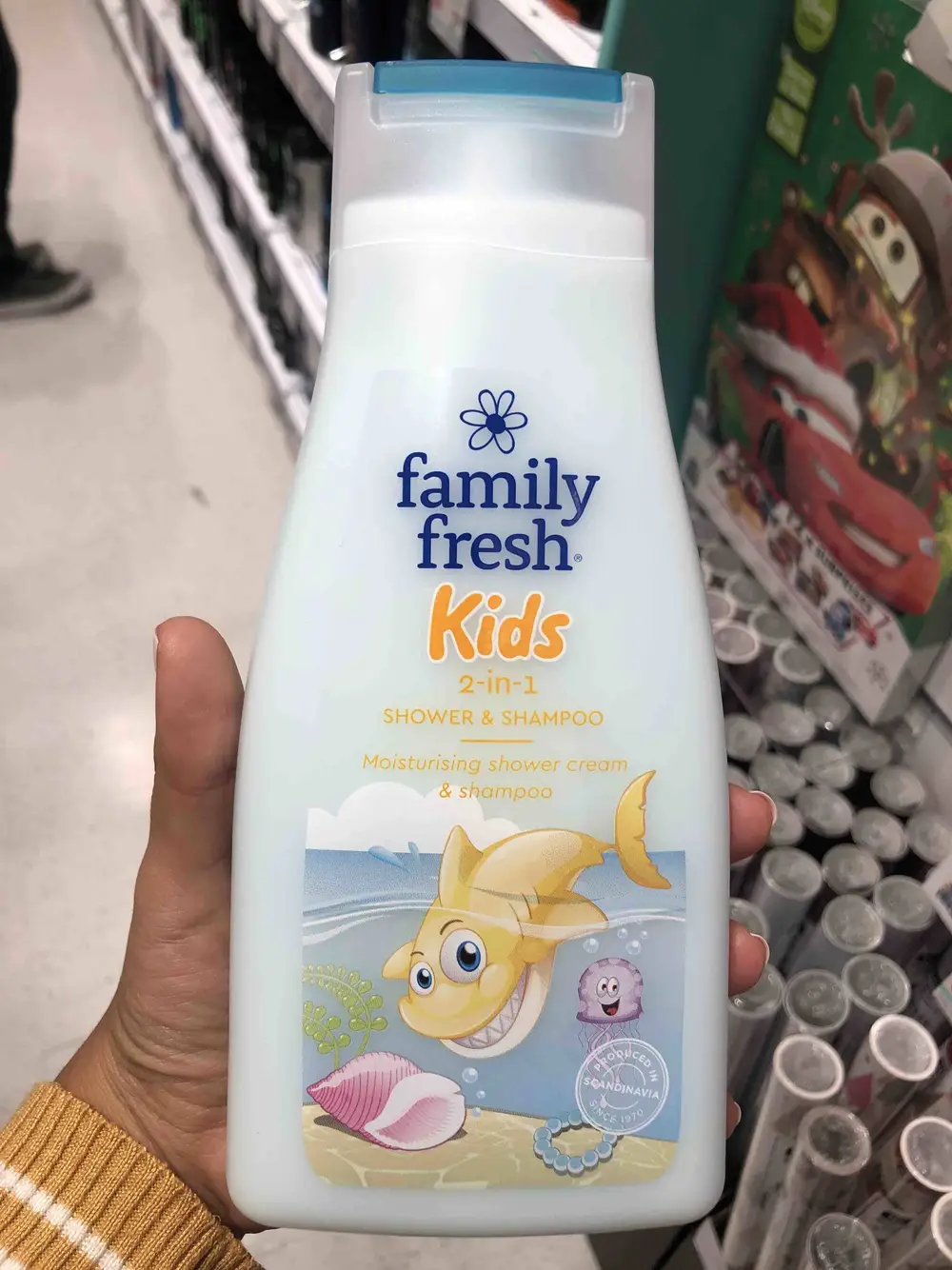 FAMILY FRESH - Kids - 2 in 1 Shower & shampoo 