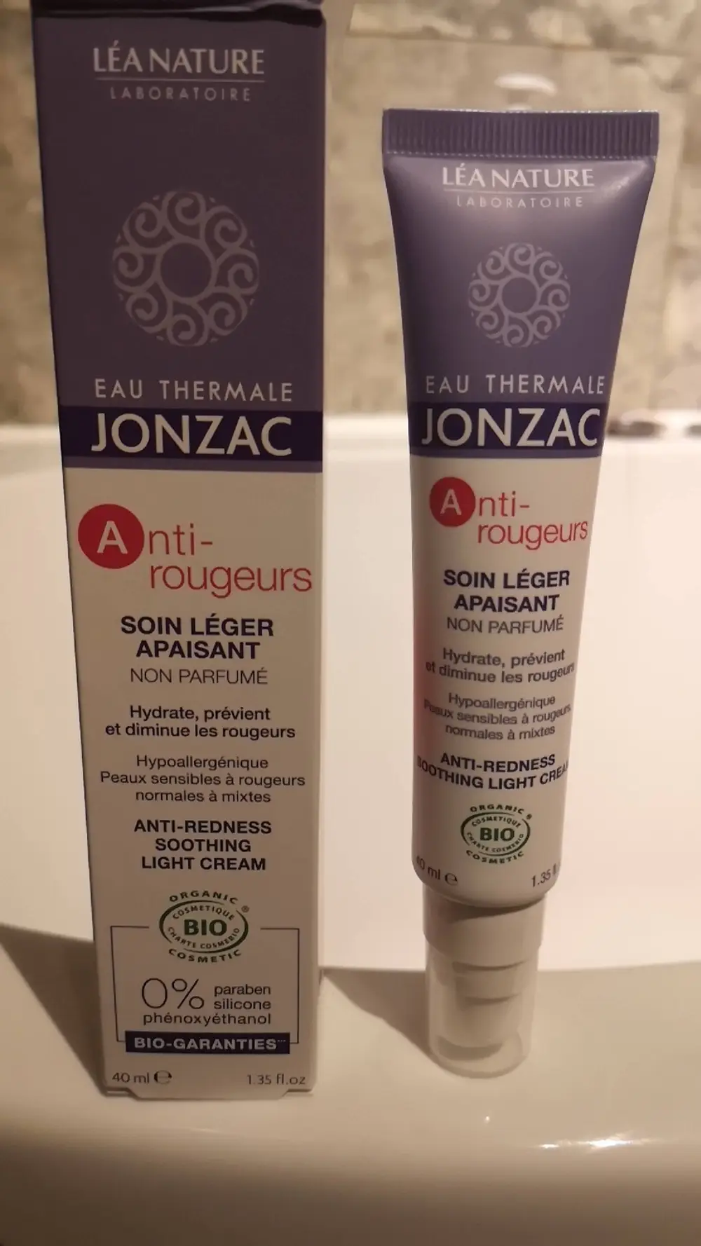 EAU THERMALE JONZAC - Anti-rougeurs - Soin léger apaisant bio