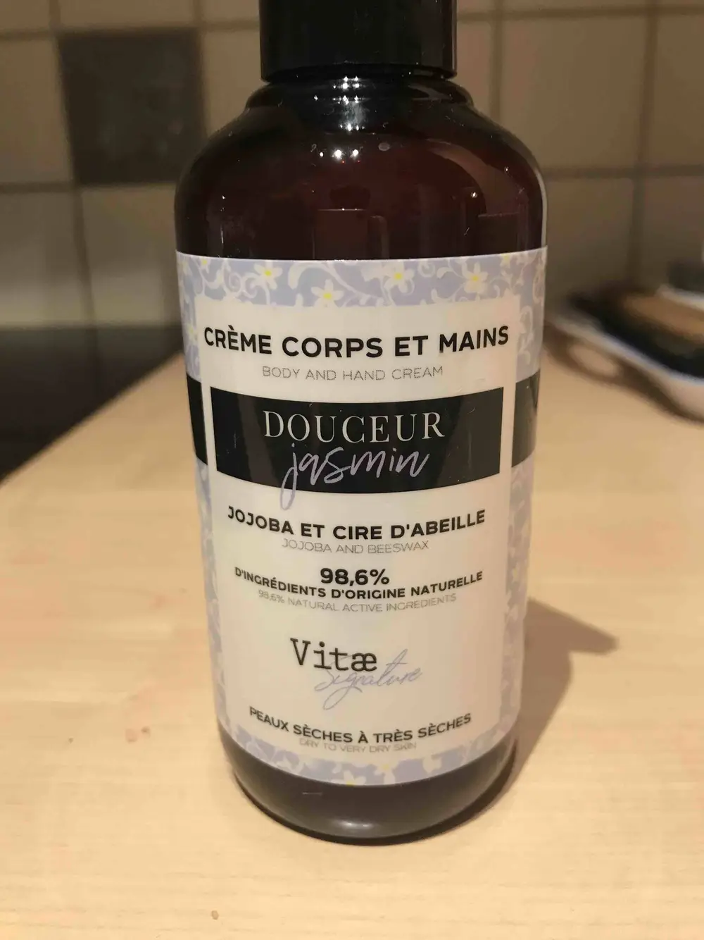 VITAE SIGNATURE - Douceur Jasmin - Crème corps et mains