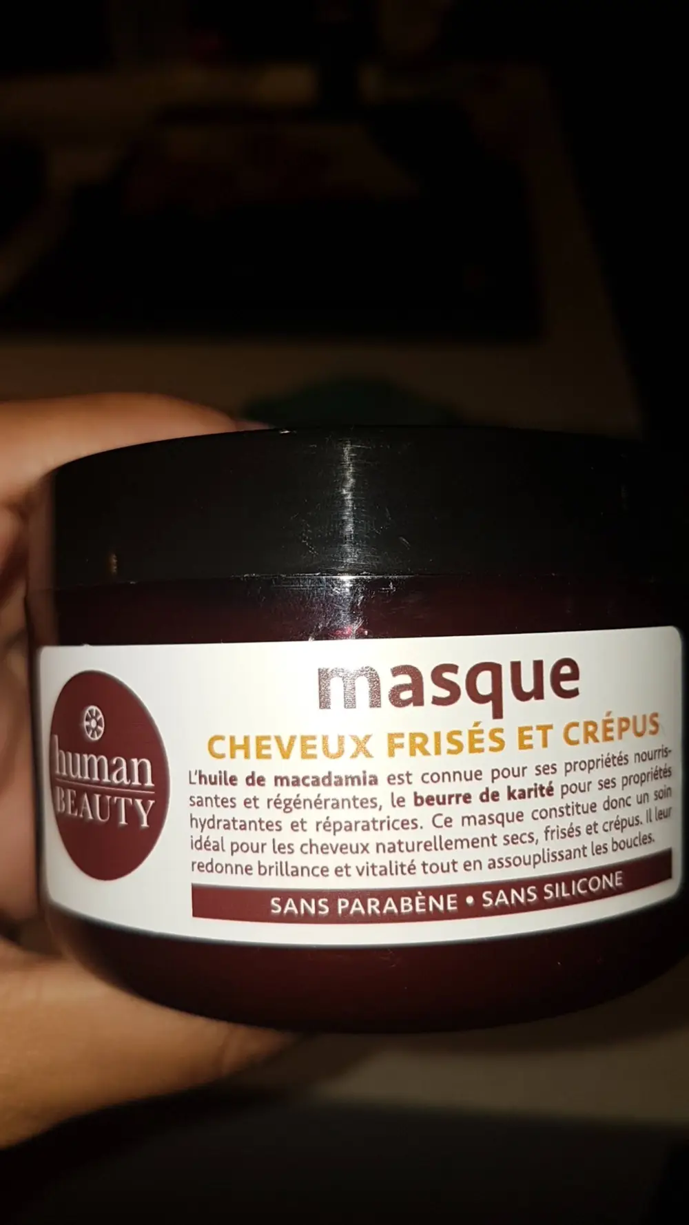 HUMAN BEAUTY - Masque - Cheveux frisés et crépus