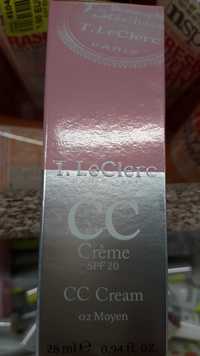 T.LECLERC - CC crème 02 moyen SPF 20