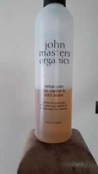 JOHN MASTERS ORGANICS - Herbal cider hair clarifier & color sealer