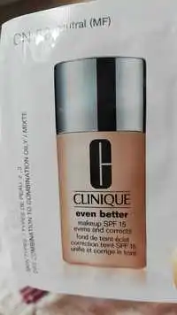 CLINIQUE - Even better - Fond de teint éclat SPF 15