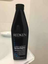 REDKEN - Color extend brownlights - Shampooing bleu neutralisant
