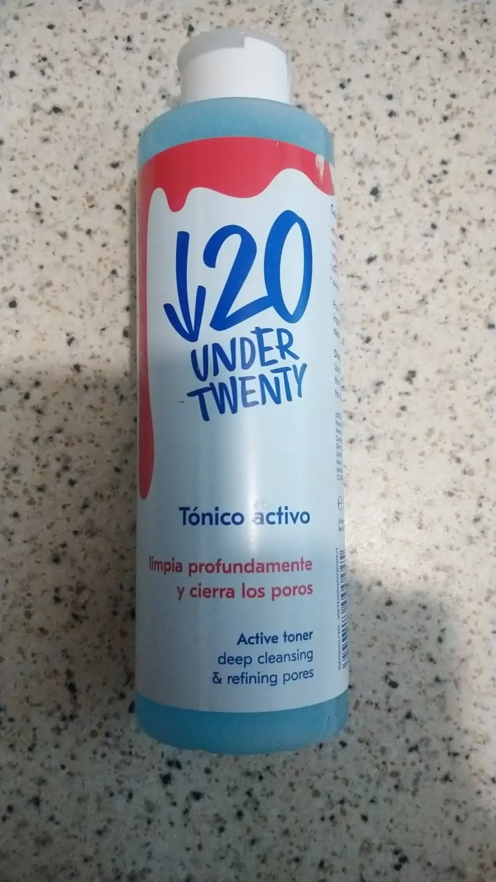 UNDER TWENTY - Active toner 
