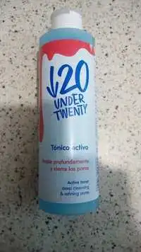 UNDER TWENTY - Active toner 