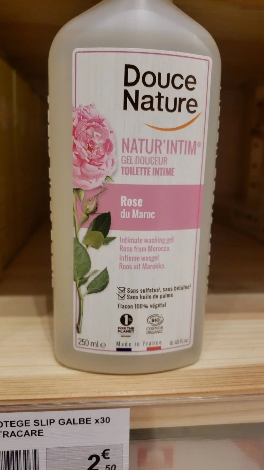 DOUCE NATURE - Natur'intim - Gel douceur toilette intime rose