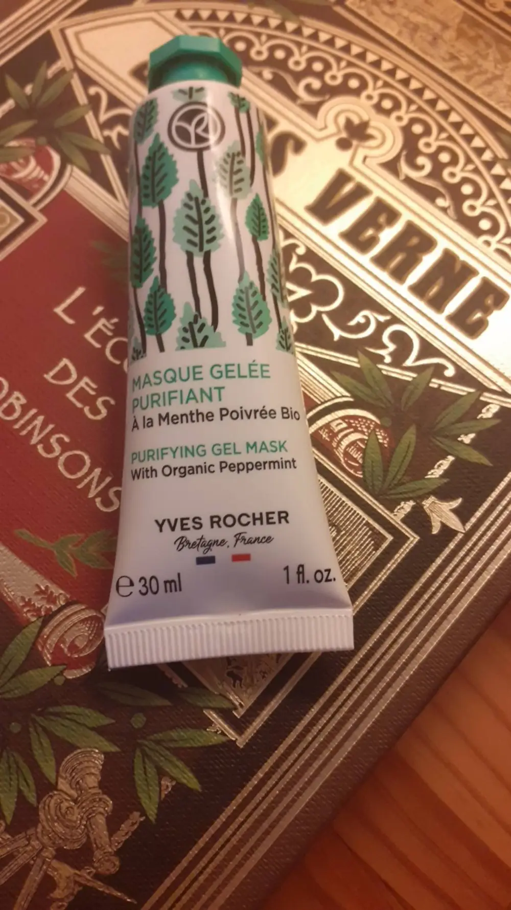 YVES ROCHER - Masque gelée purifiant à la menthe poivrée