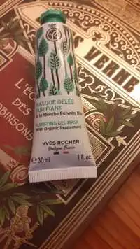 YVES ROCHER - Masque gelée purifiant à la menthe poivrée