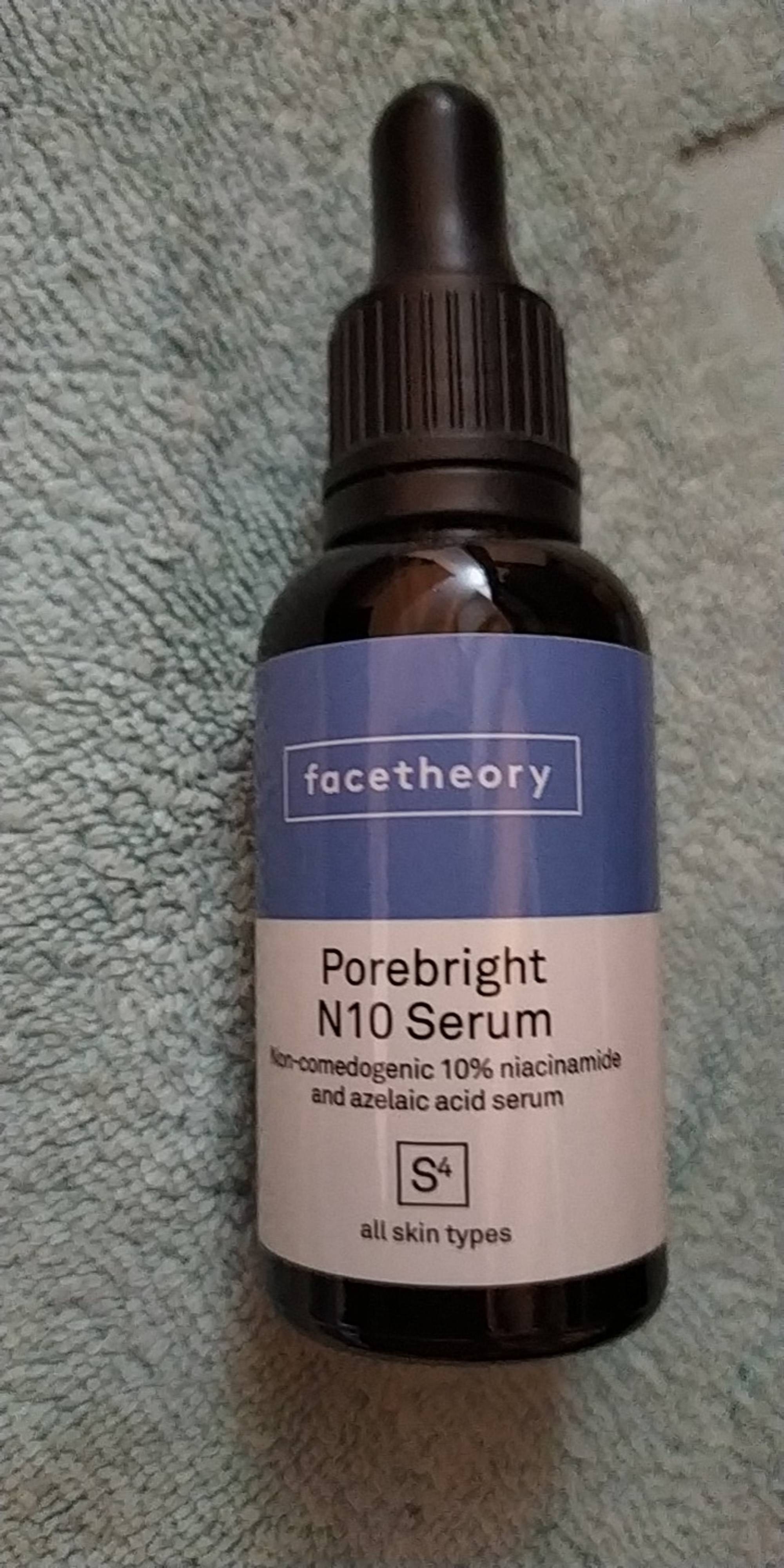FACETHEORY - Porebright N10 serum
