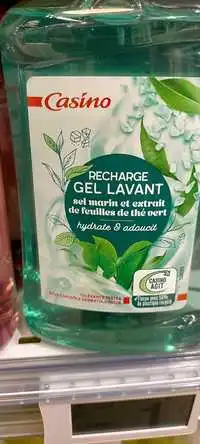 CASINO - Gel lavant sel marin et extrait de feuilles de thé vert