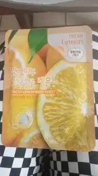 3W CLINIC - Fresh lemon mask shhe