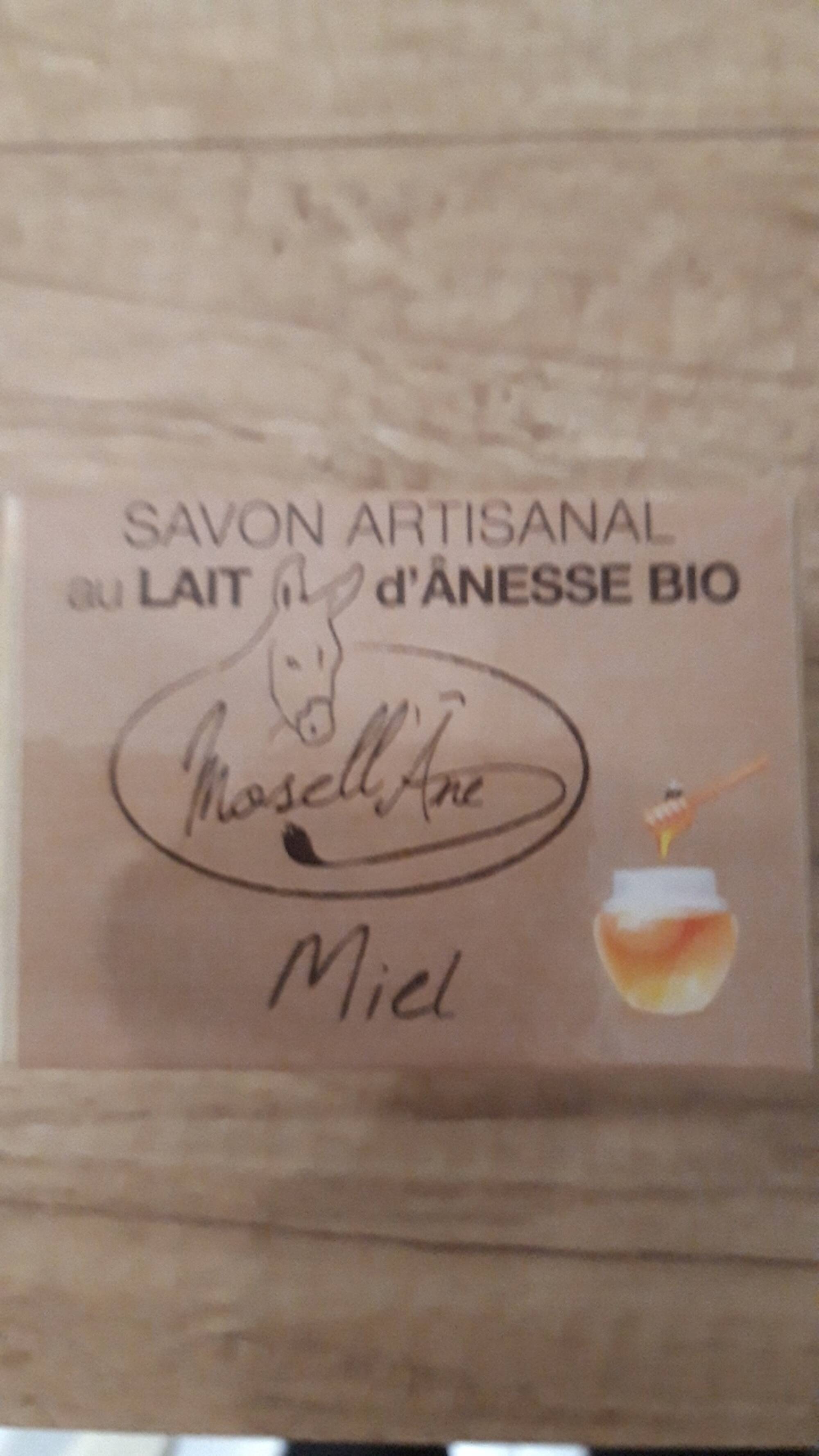 MOSELL'ÂNE - Miel - Savon artisanal au lait d'ânesse bio