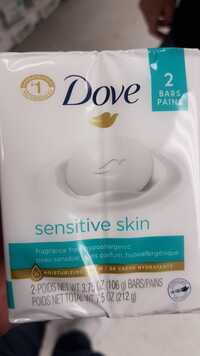 DOVE - Sensitive skin - 2 Pains de savons