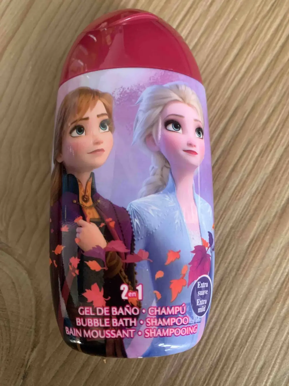 DISNEY - 2 en 1 Bain moussant shampooing extra suave extra mild