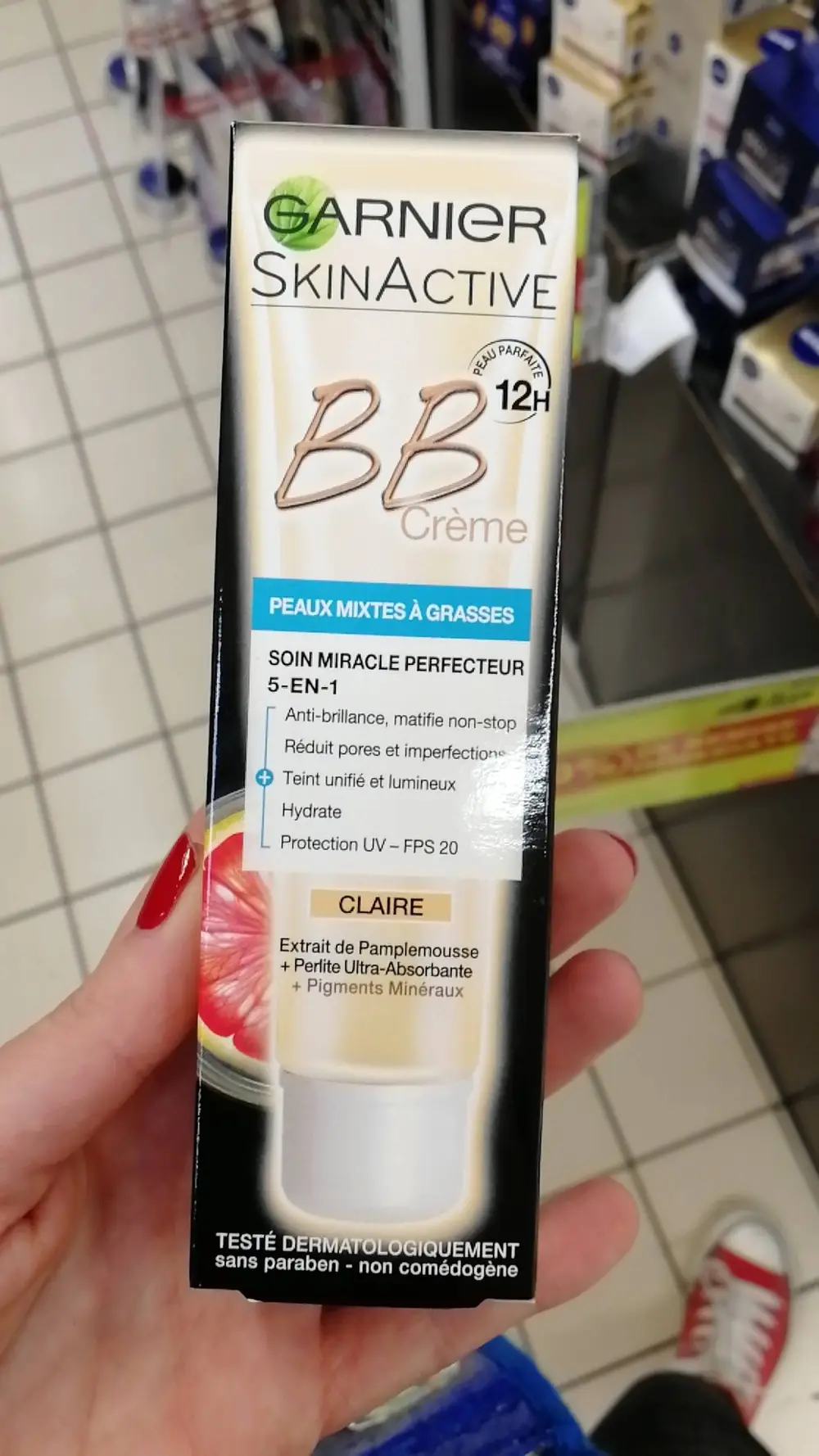 GARNIER - SkinActive - BB crème peaux mixtes à grasses