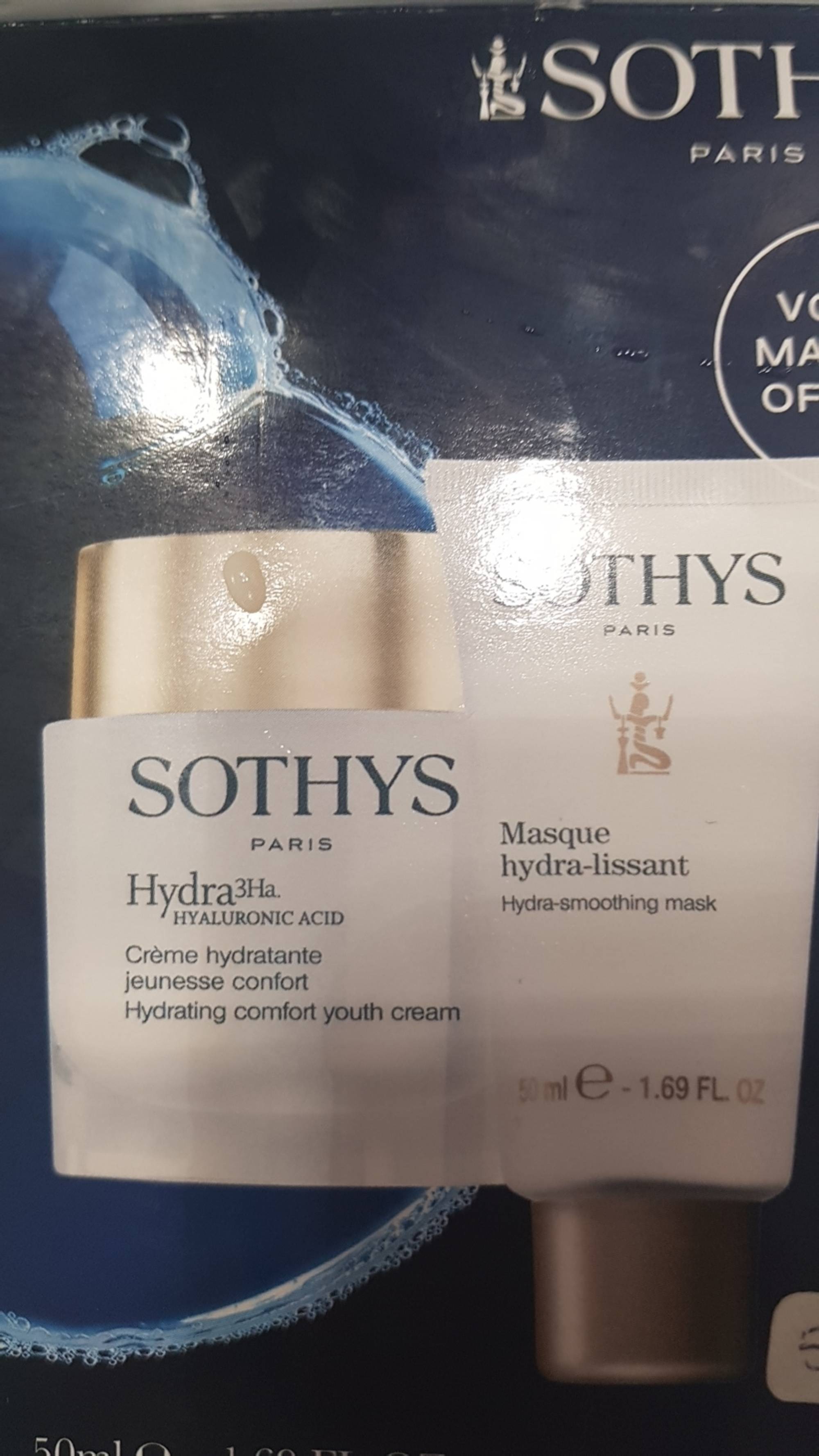 SOTHYS - Hydra hyaluronic acid - Crème hydratante jeunesse