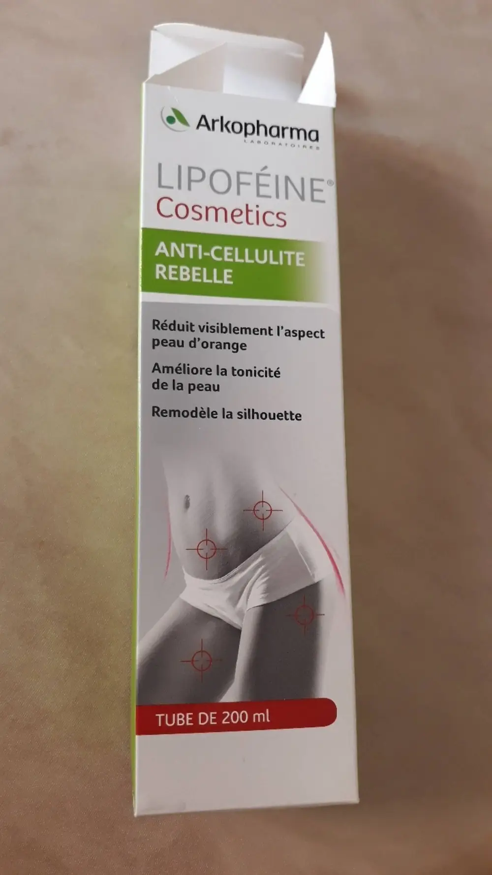 ARKOPHARMA - Lipoféine Cosmetics - Anti-cellulite rebelle