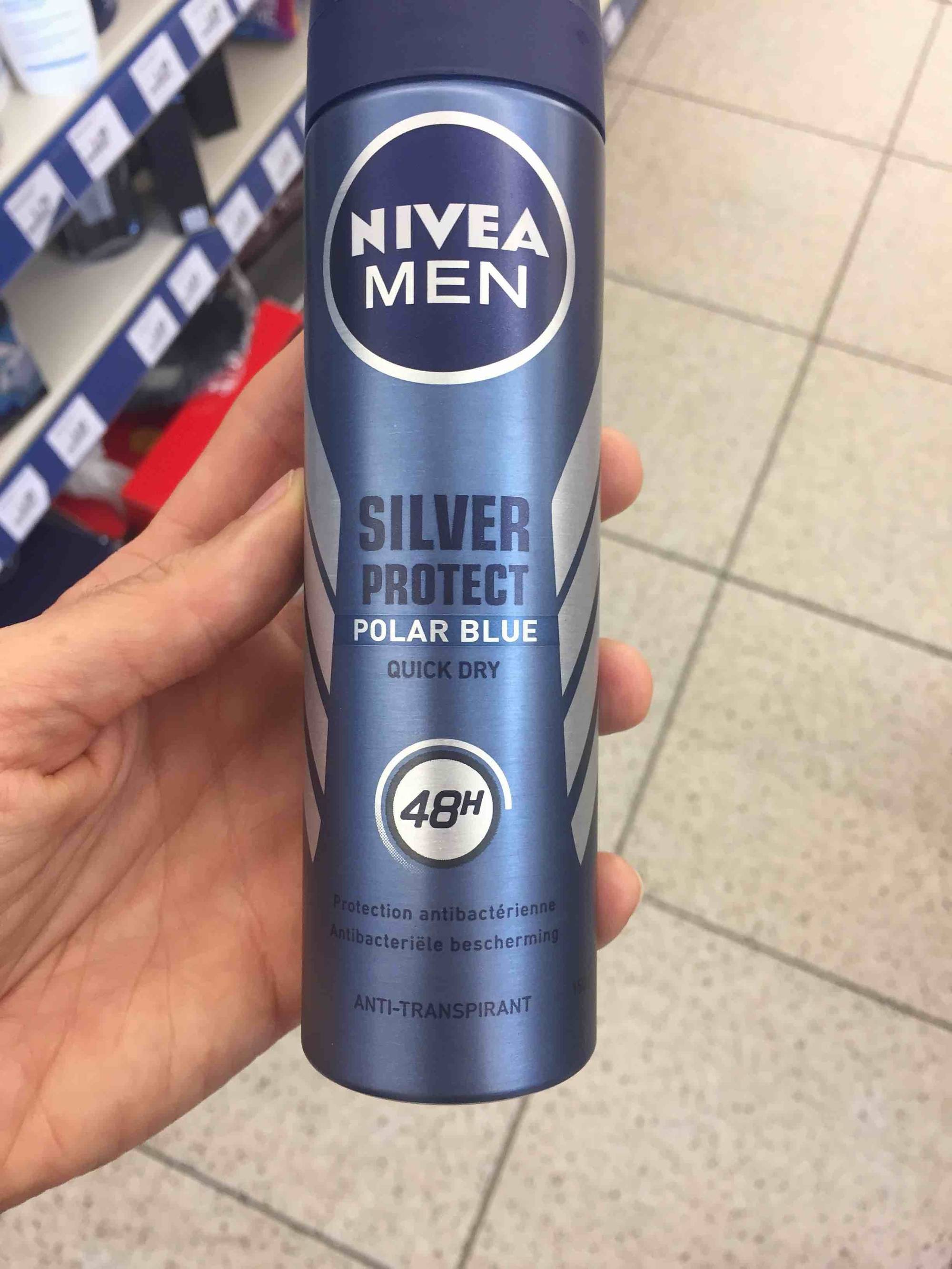 NIVEA MEN - Silver protect polar blue - Anti-transpirant 48h